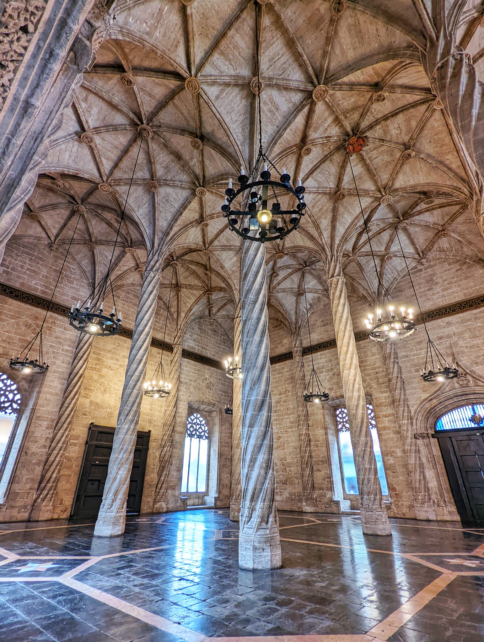 Spain: A week in Valencia - The Great Hall of La Lonja de la Seda (The Silk Exchange)