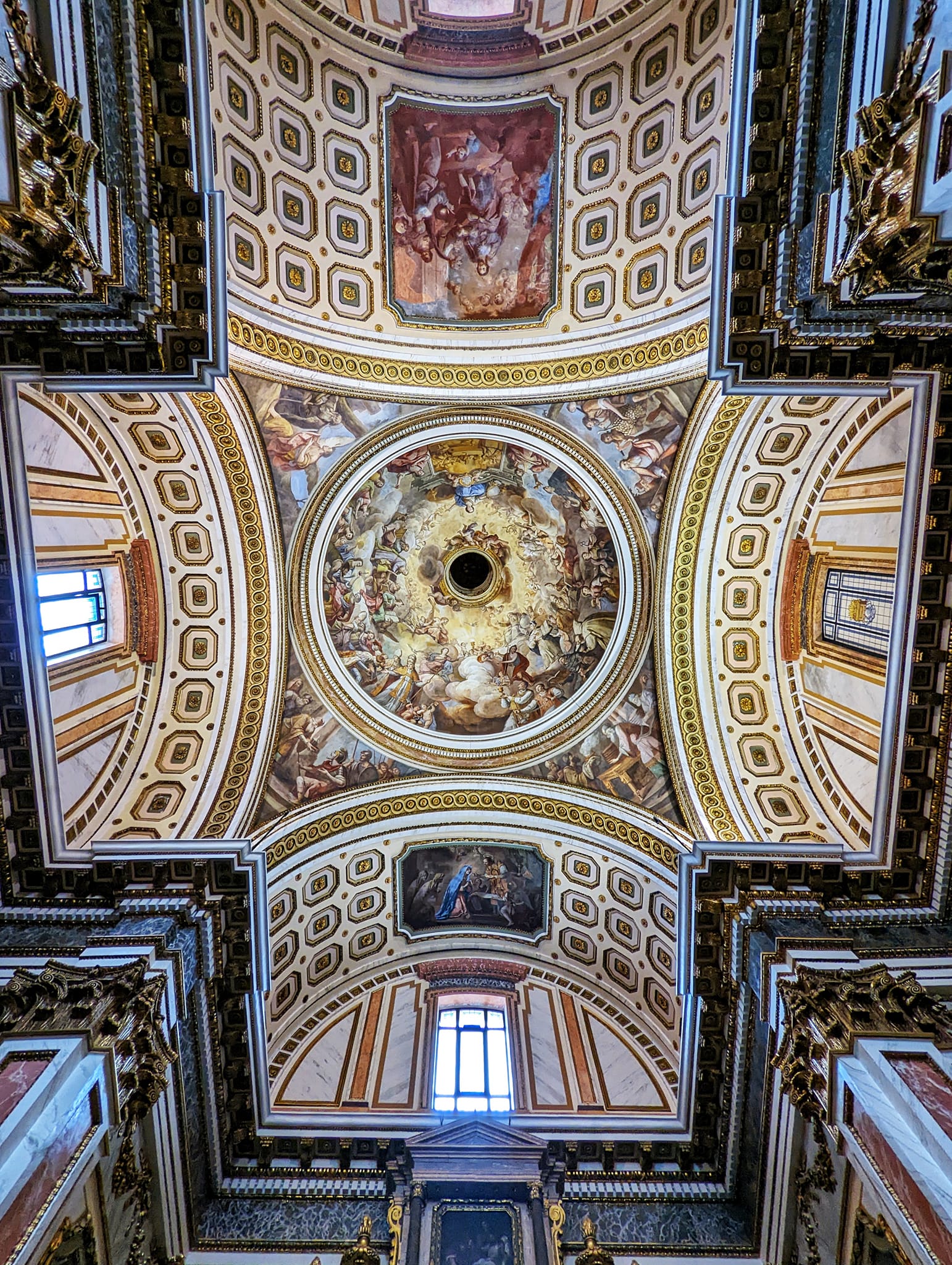 Spain: A week in Valencia - Ceiling of Sant Joan del Mercat Church