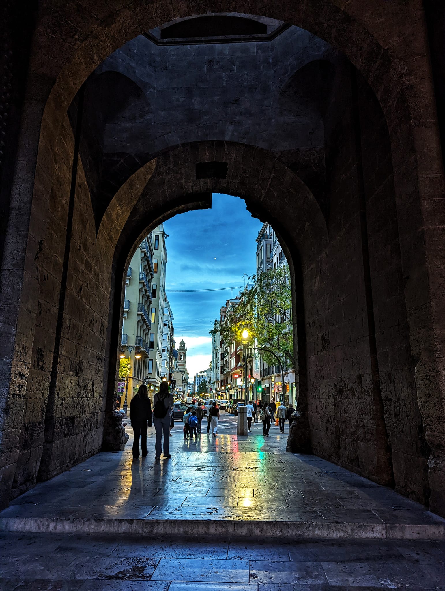 Spain: A week in Valencia - Archway of Torres de Serranos