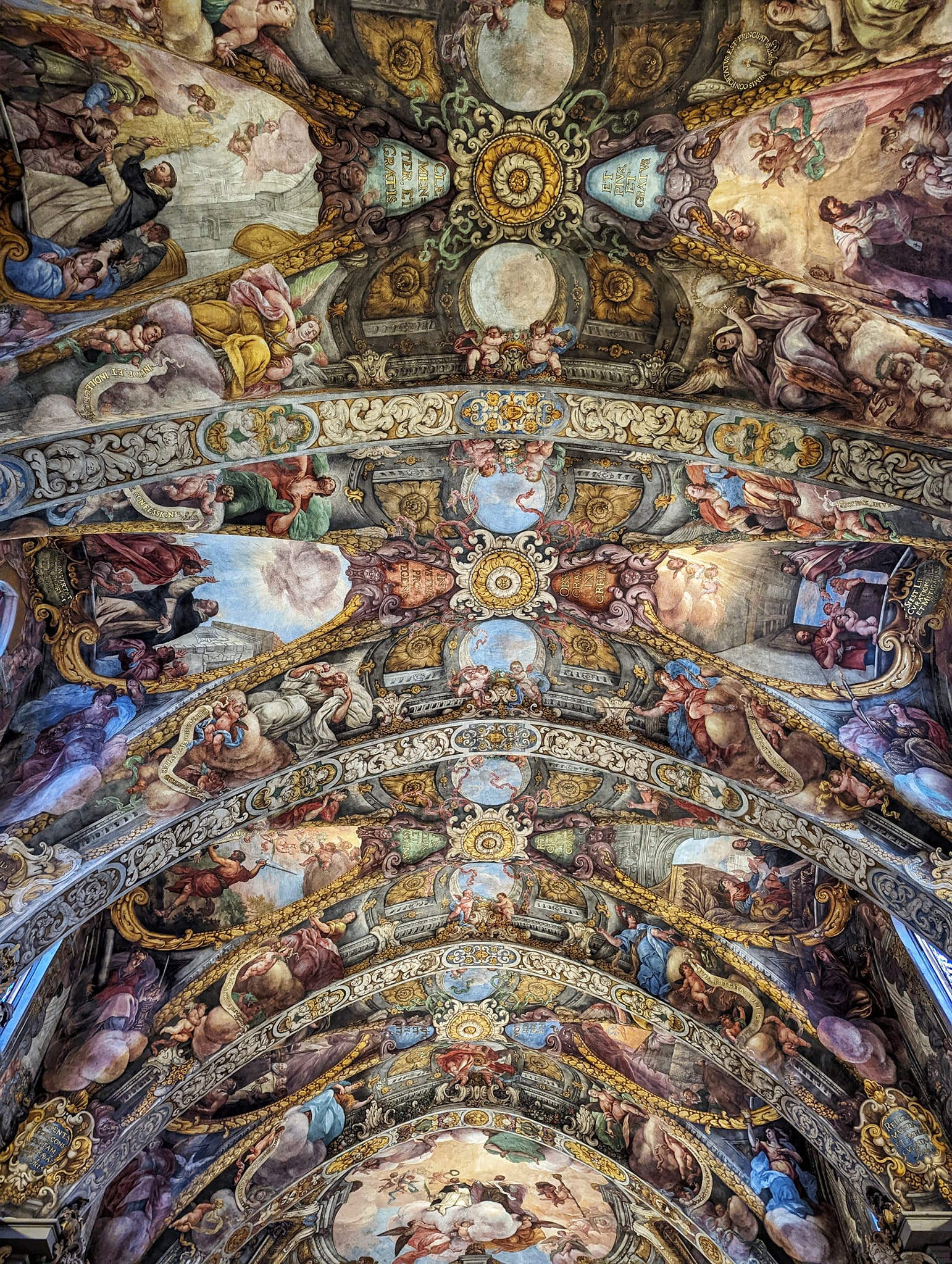 Spain: A week in Valencia - Ceiling of San Nicolás de Bari and and San Pedro Mártir