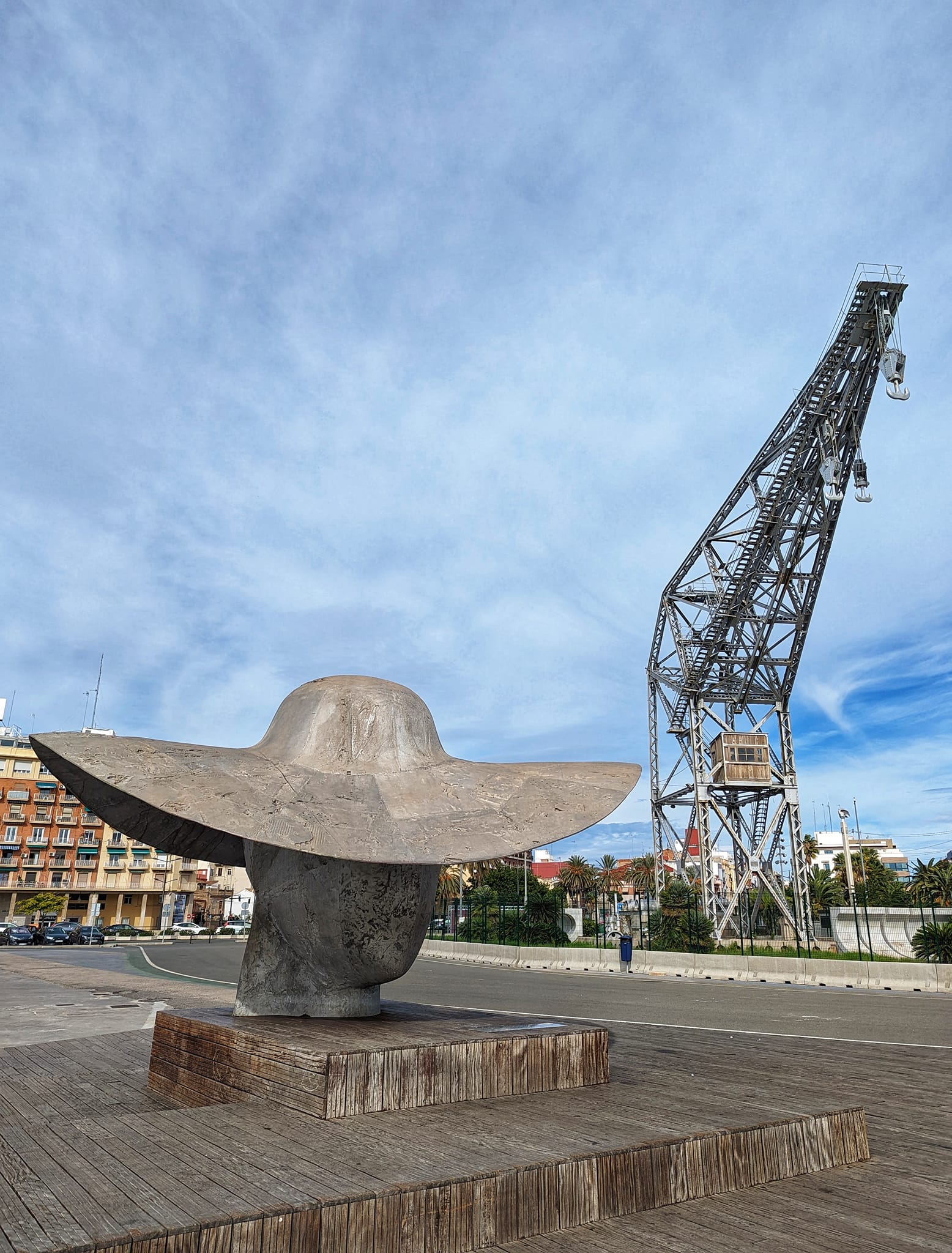 Spain: A week in Valencia - Sculpture at the Port of Valencia