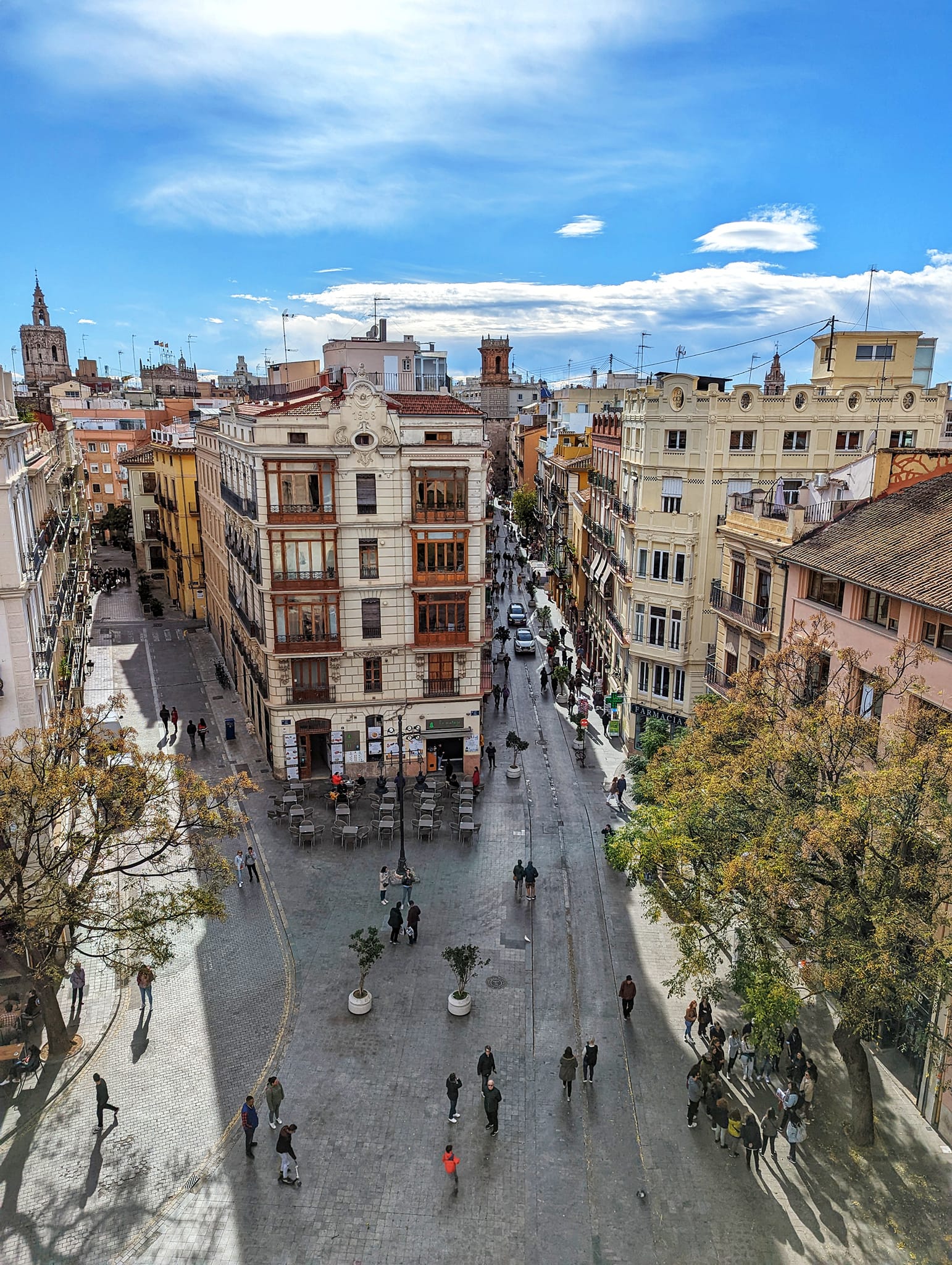Spain: A week in Valencia - View from the top of Torres de Serranos