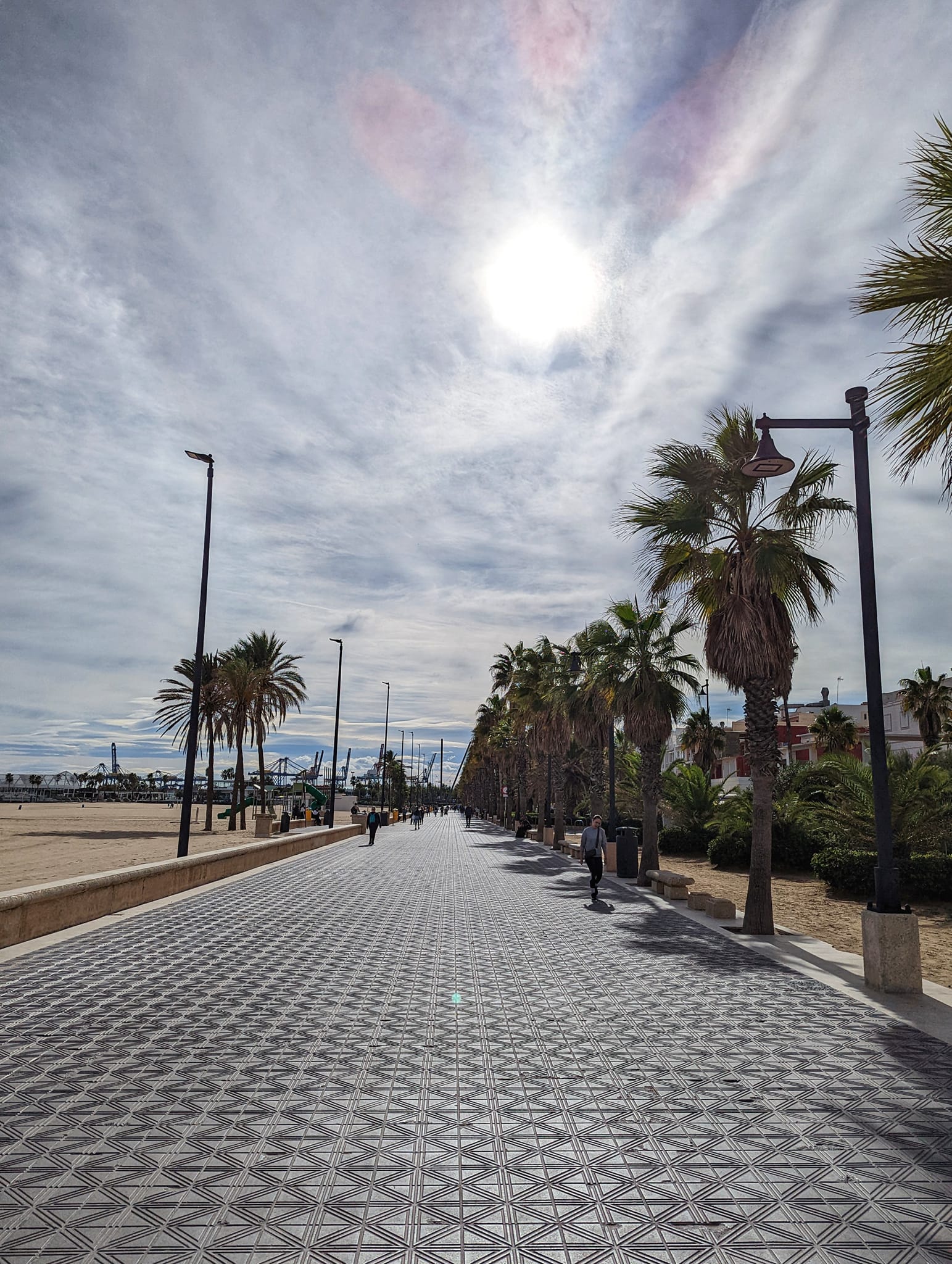 Spain: A week in Valencia - Beach Promenade at Playa de las Arenas