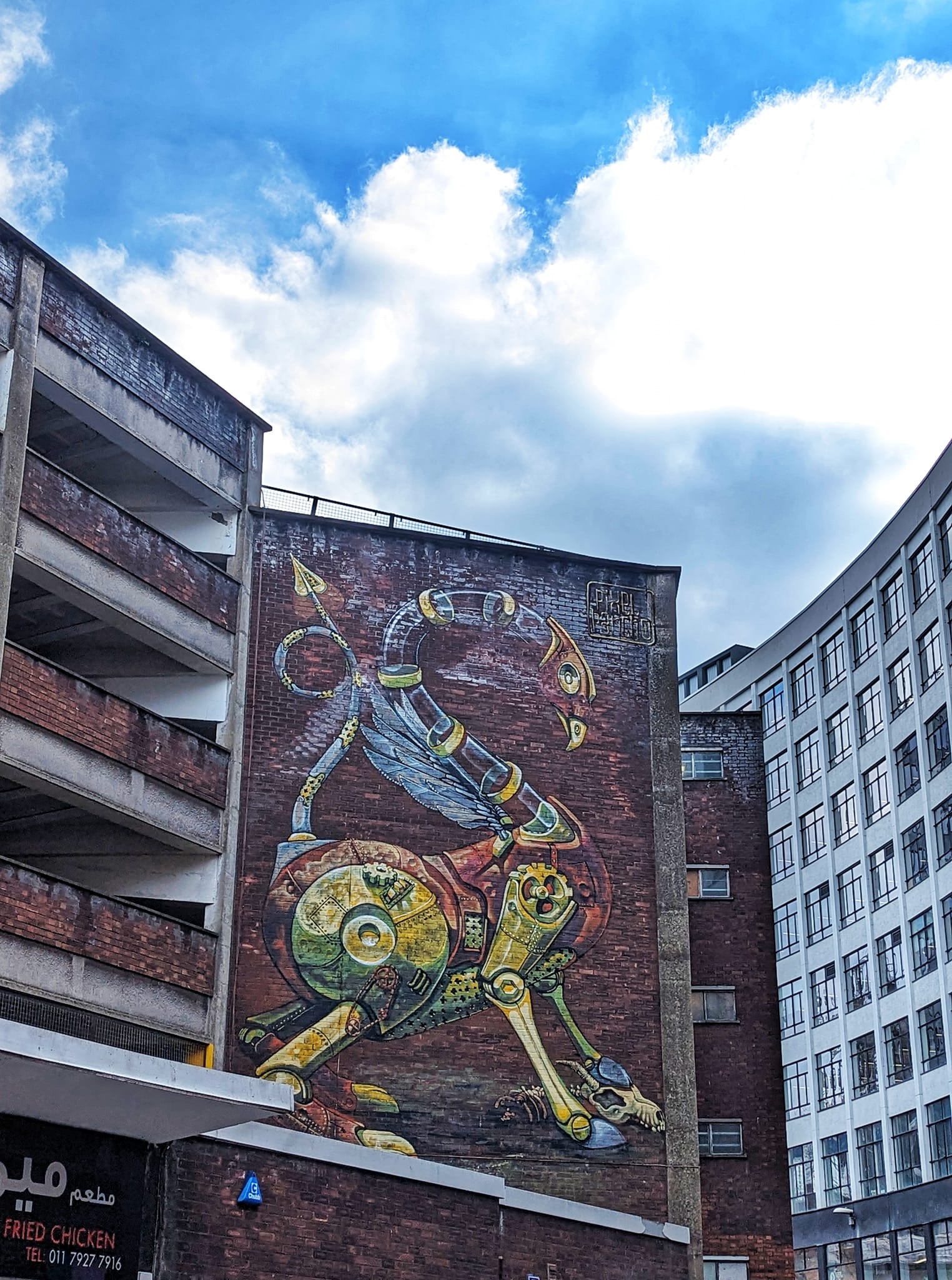 England: A few days in Bristol - PixelPancho mural
