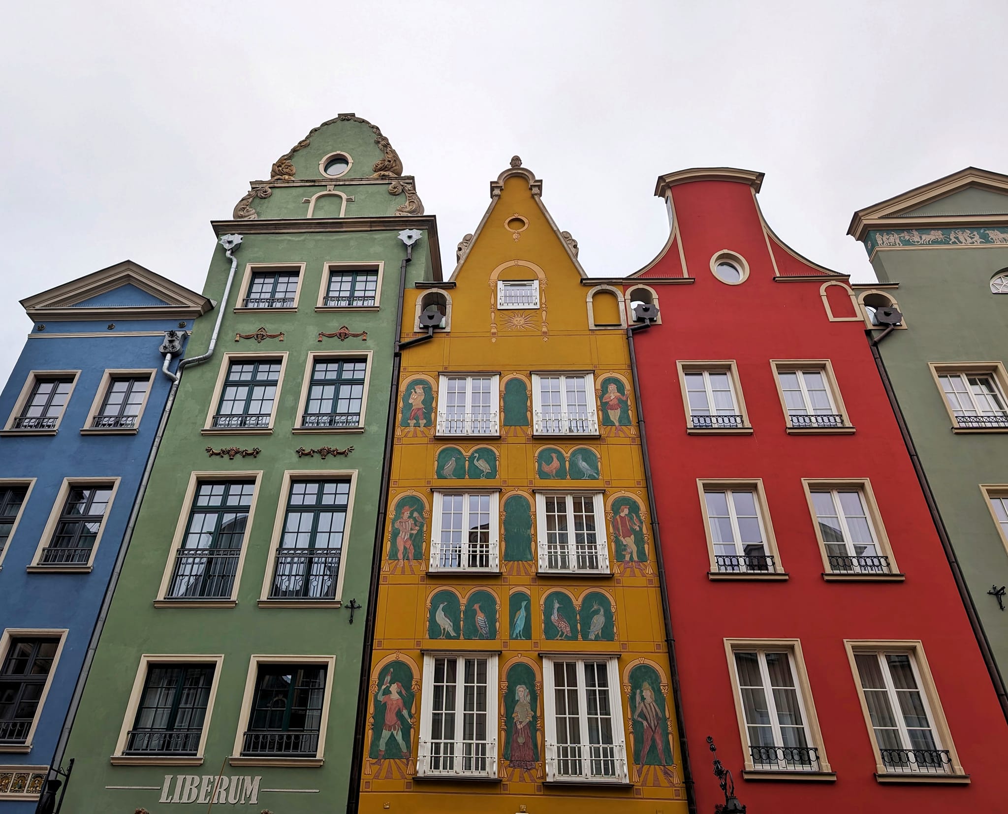 Poland: A week in Gdańsk - Narrow houses with colourful facades