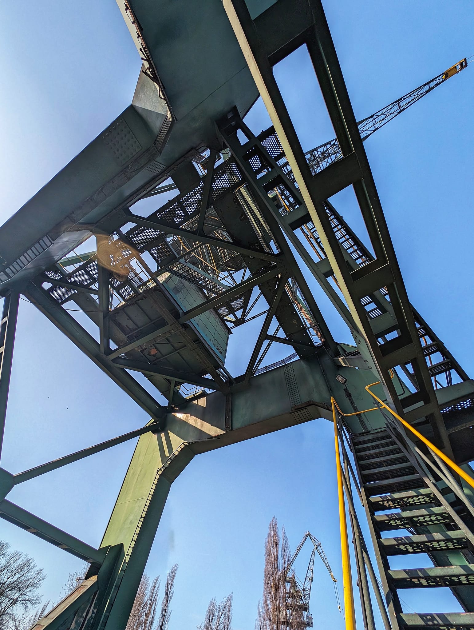 Poland: A week in Gdańsk - View up Zuraw M3 crane