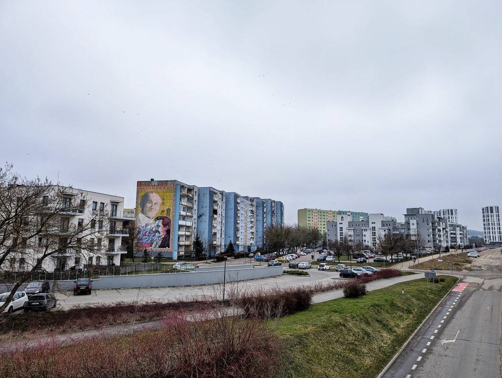 Poland: A week in Gdańsk - Zaspa street art - from afar