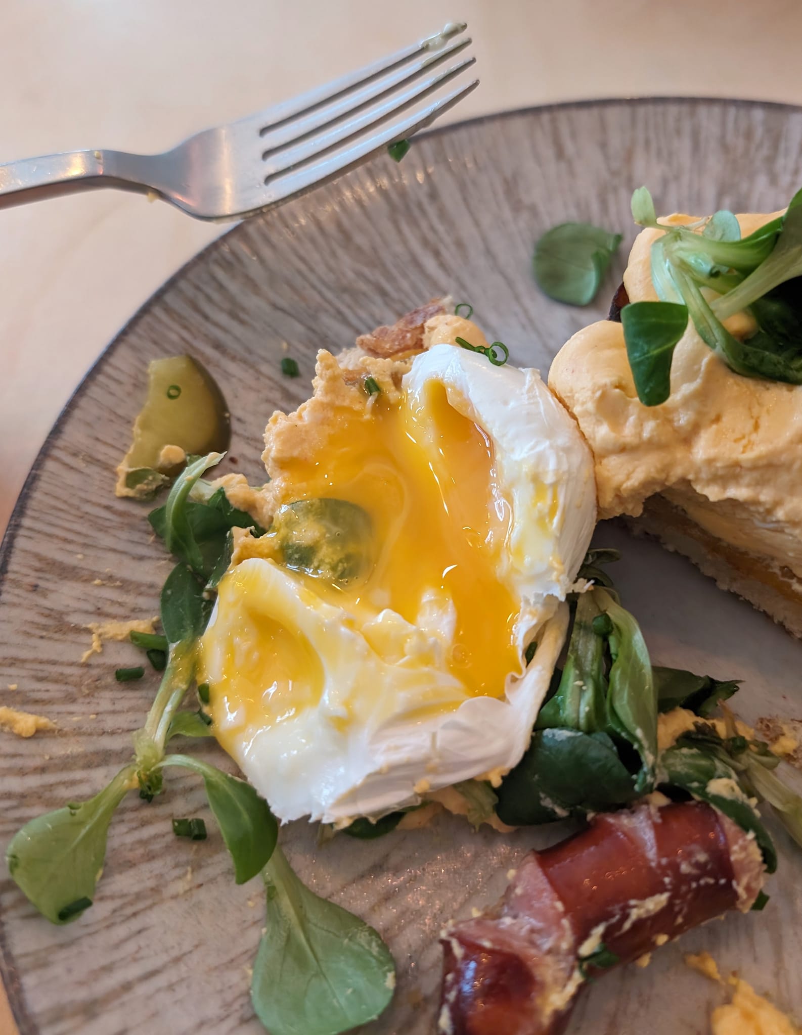 Poland: Food in Gdańsk - Pomelo Bistro Bar poachd egg