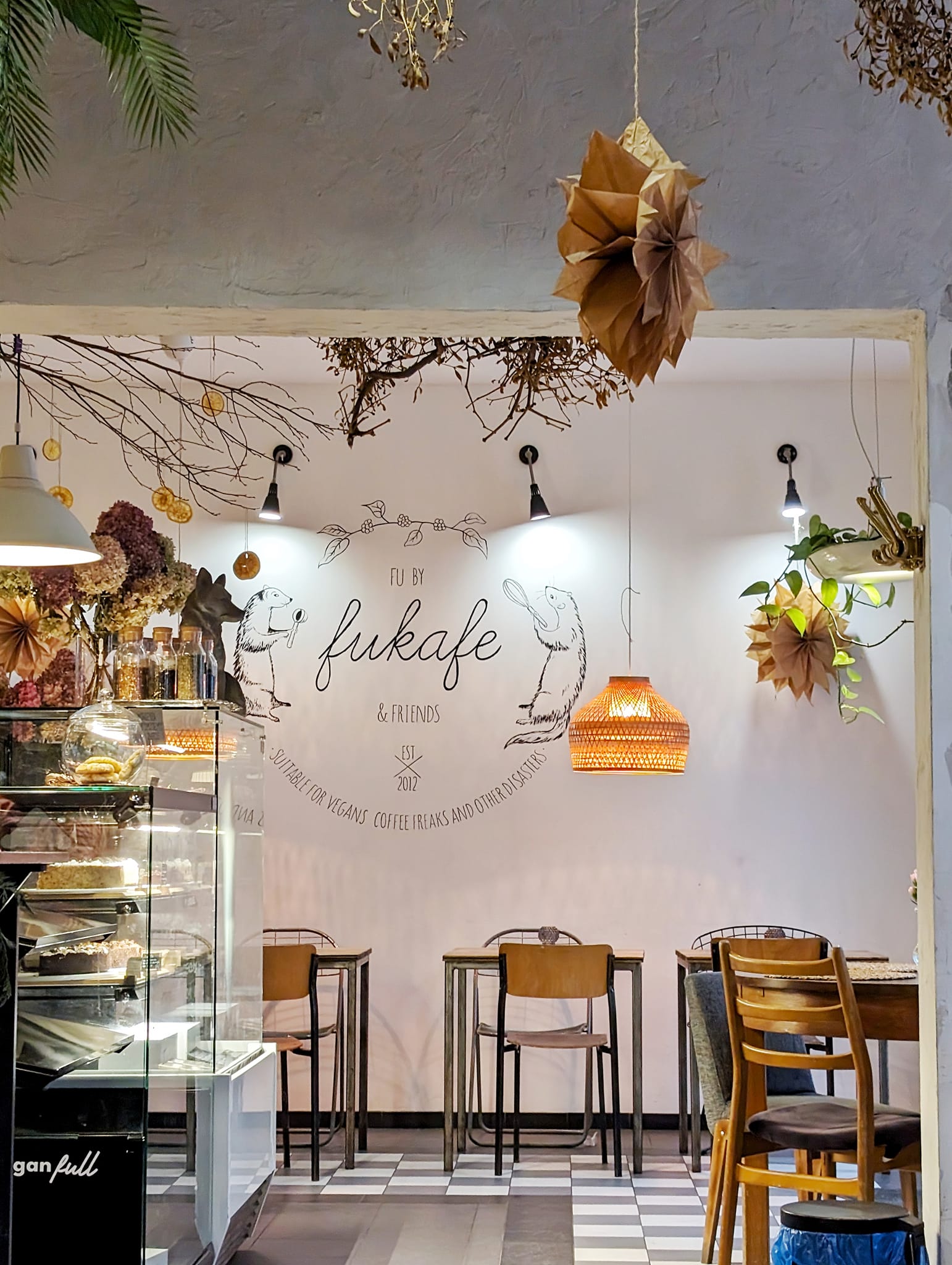 Poland: Food in Gdańsk - Fukafe wall script