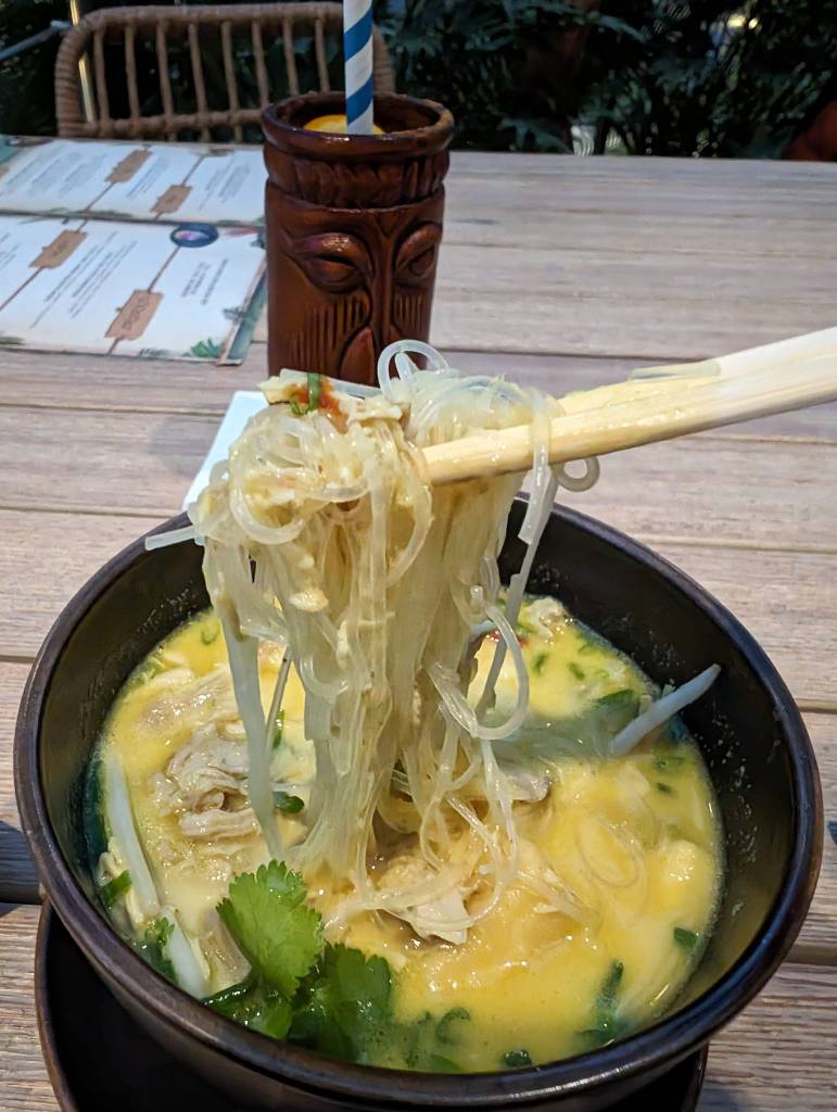 Poland: Food in Gdańsk - Olivia Garden Laksa noodle soup