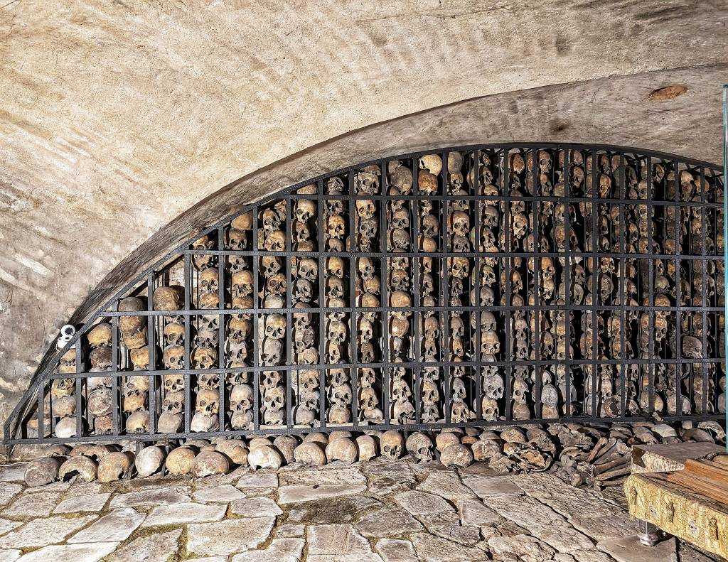 Poland: A week in Gdańsk - Skull Crypt at St. Brudget's Church