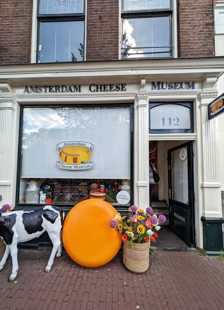 The Netherlands: 24 hours in Amsterdam on a budget - Cheese Museum entrance